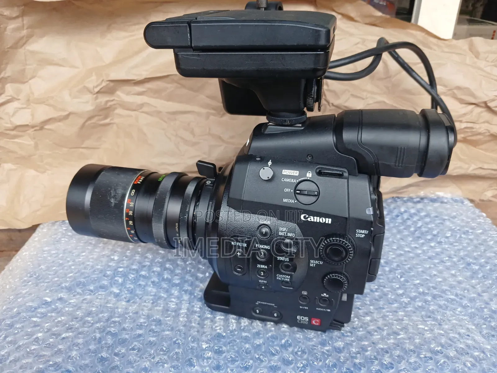 Canon C300 PL With 55-135mm Zoom Lens
