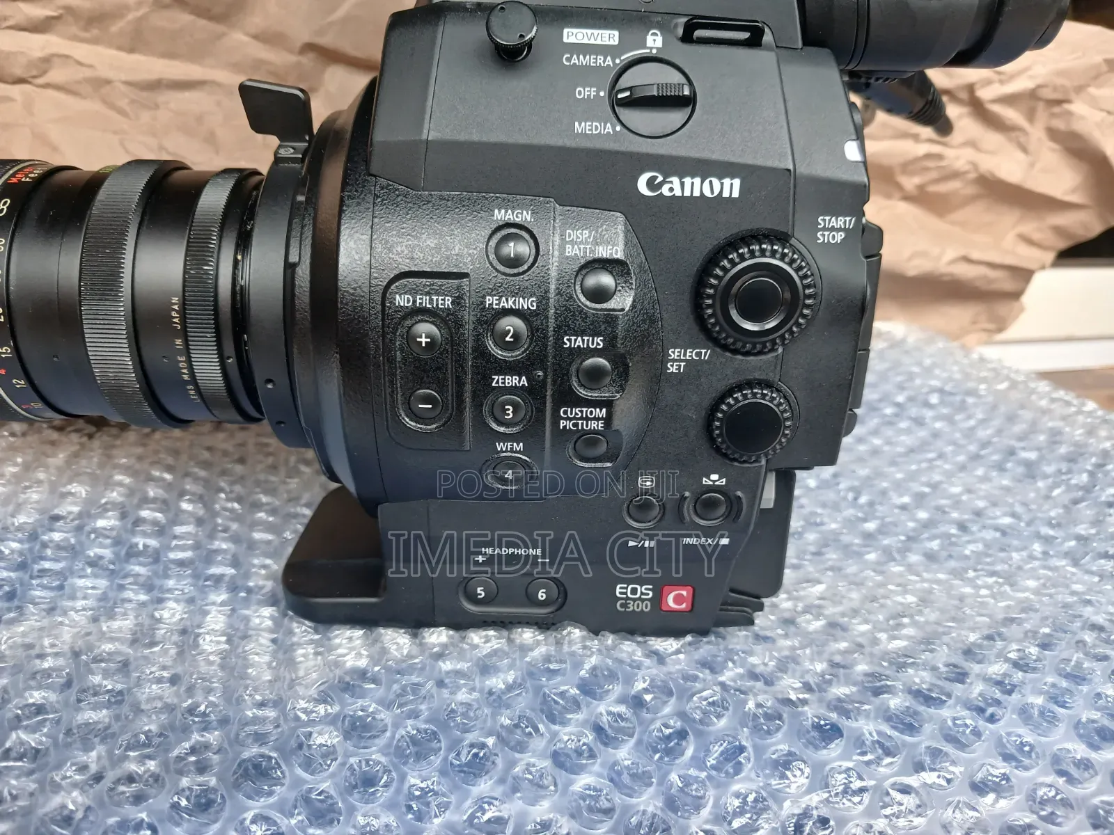 Canon C300 PL With 55-135mm Zoom Lens