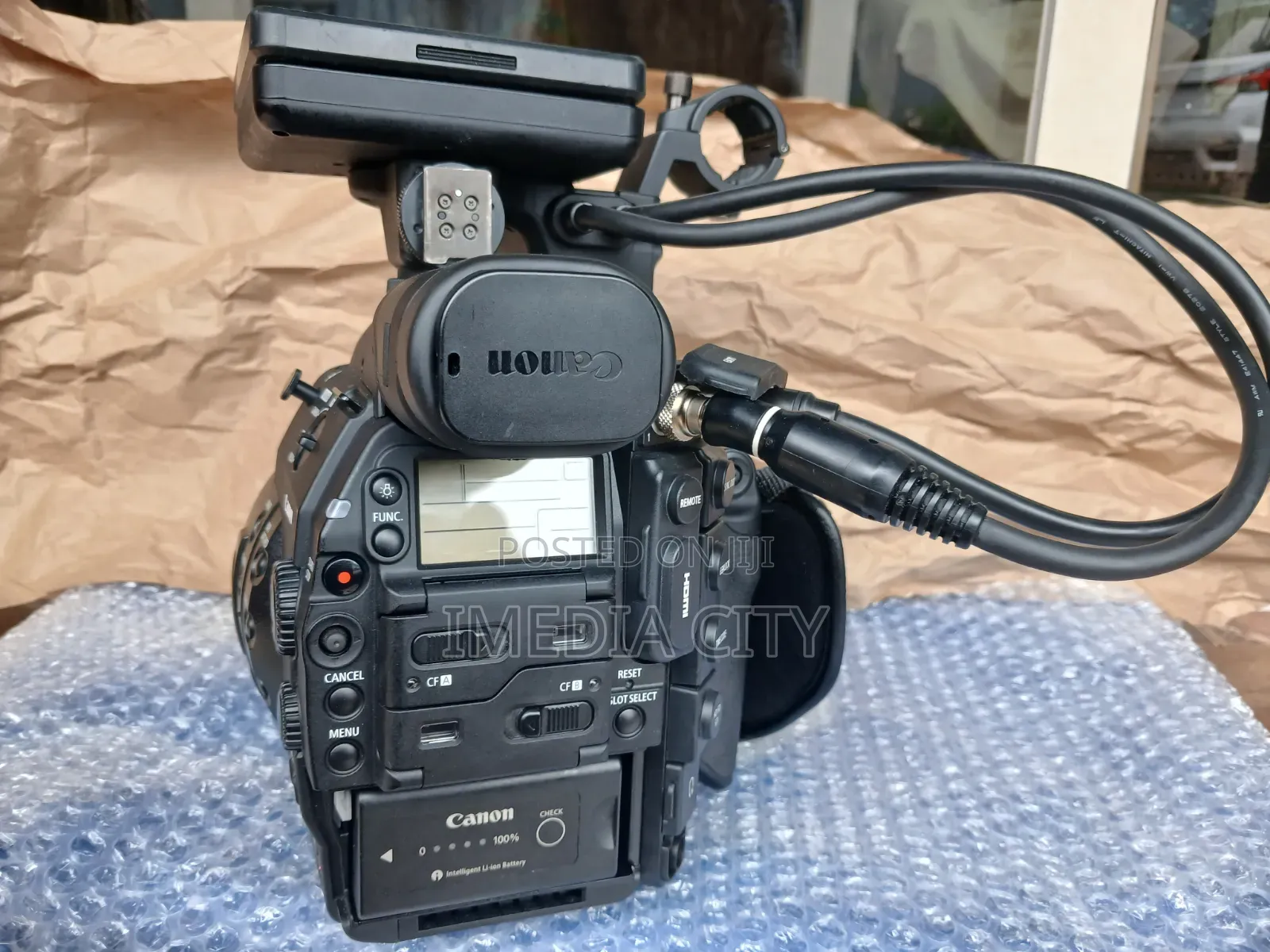 Canon C300 PL With 55-135mm Zoom Lens
