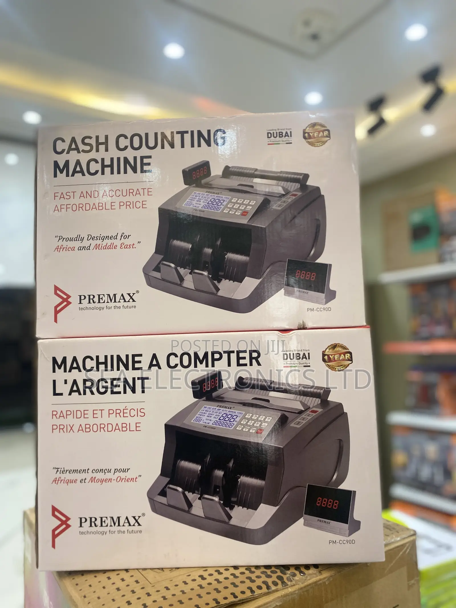 Premax PM-CC90D Is a Heavy-Duty Cash Counting Machine
