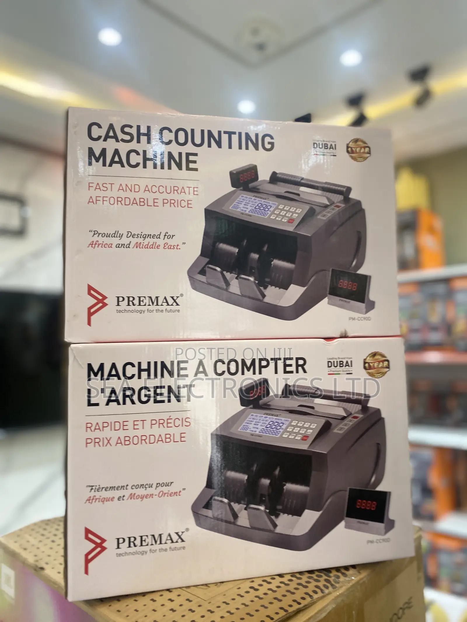 Premax PM-CC90D Is a Heavy-Duty Cash Counting Machine