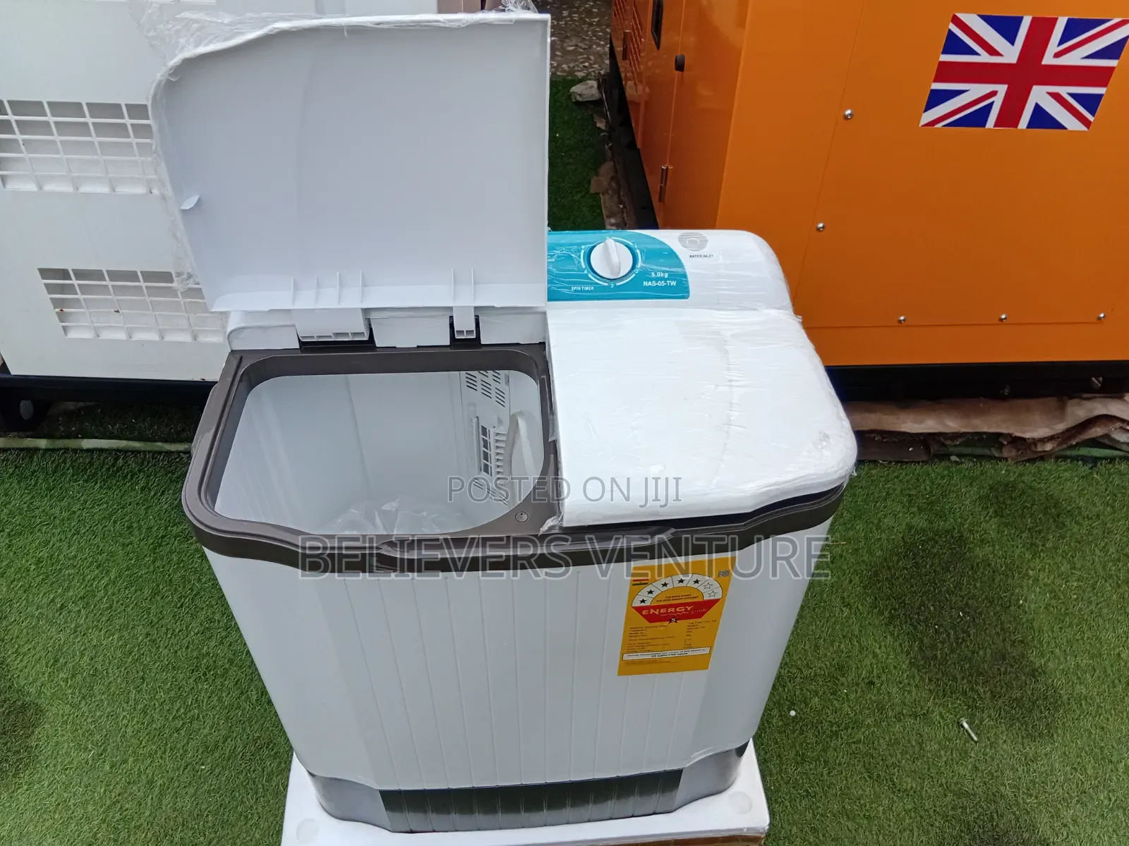 Nasco Washing Machine 5kg – Practical, Compact and Convenient