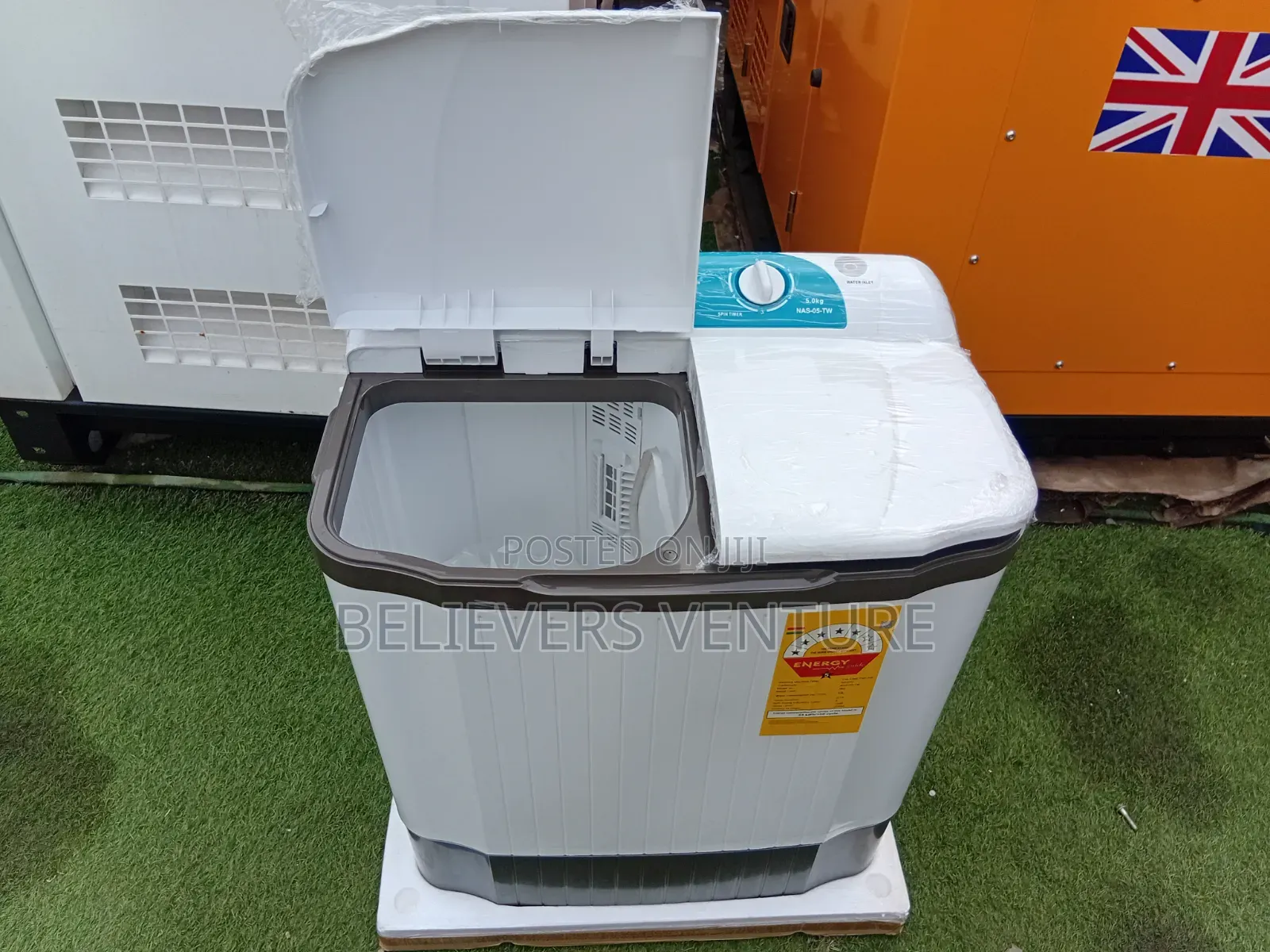 Nasco Washing Machine 5kg – Practical, Compact and Convenient
