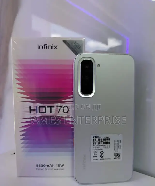 New Infinix Hot 70 256 GB Gray