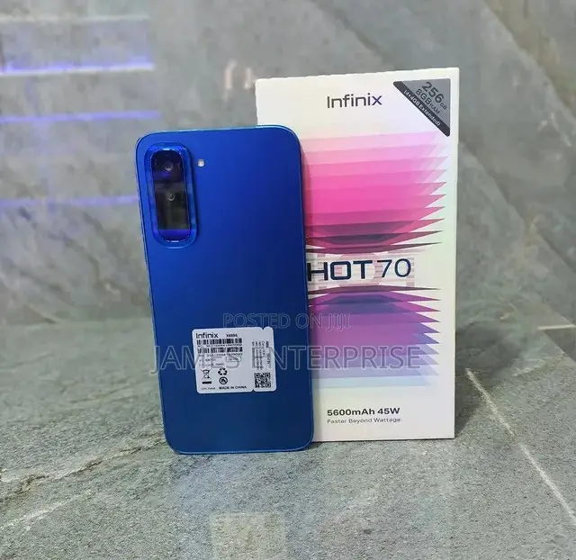 New Infinix Hot 70 256 GB Blue