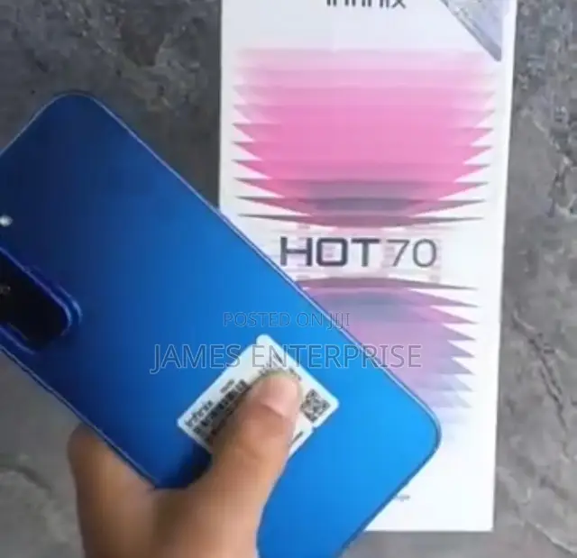 New Infinix Hot 70 256 GB Blue