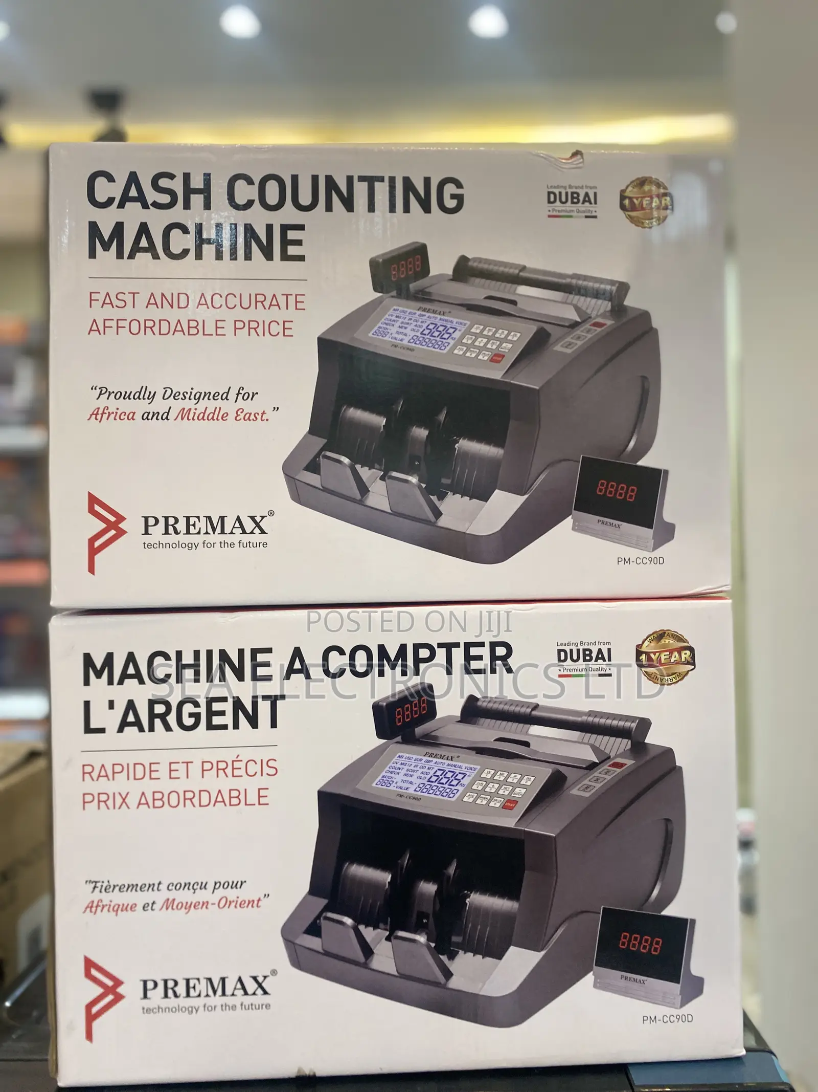 Great Premax PM-CC90D Bill Machine With Fake Note
