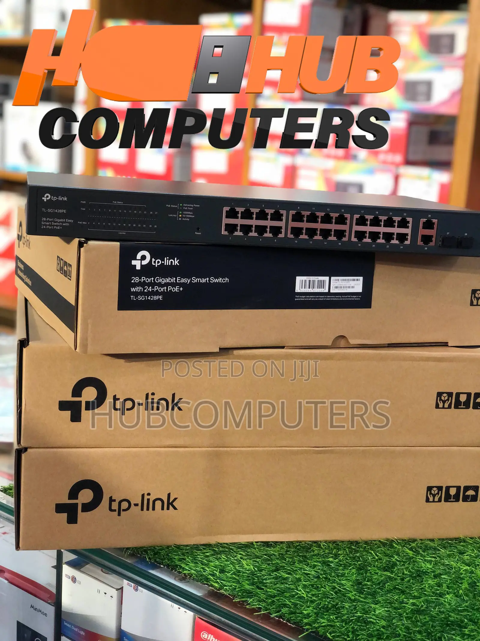 TP-Link TL-SG1428PE 28 Port Gigabit Esy Smart Switch With 24 Port PoE+