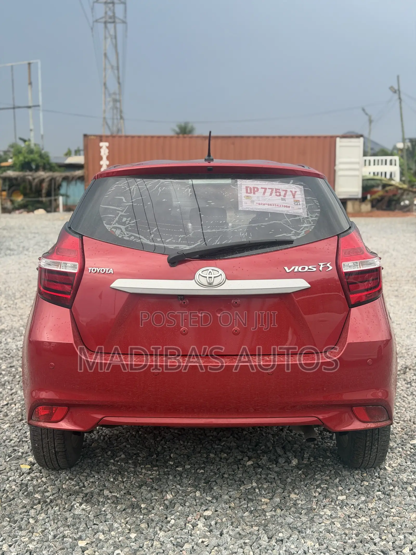 Toyota Vios 2018 Red