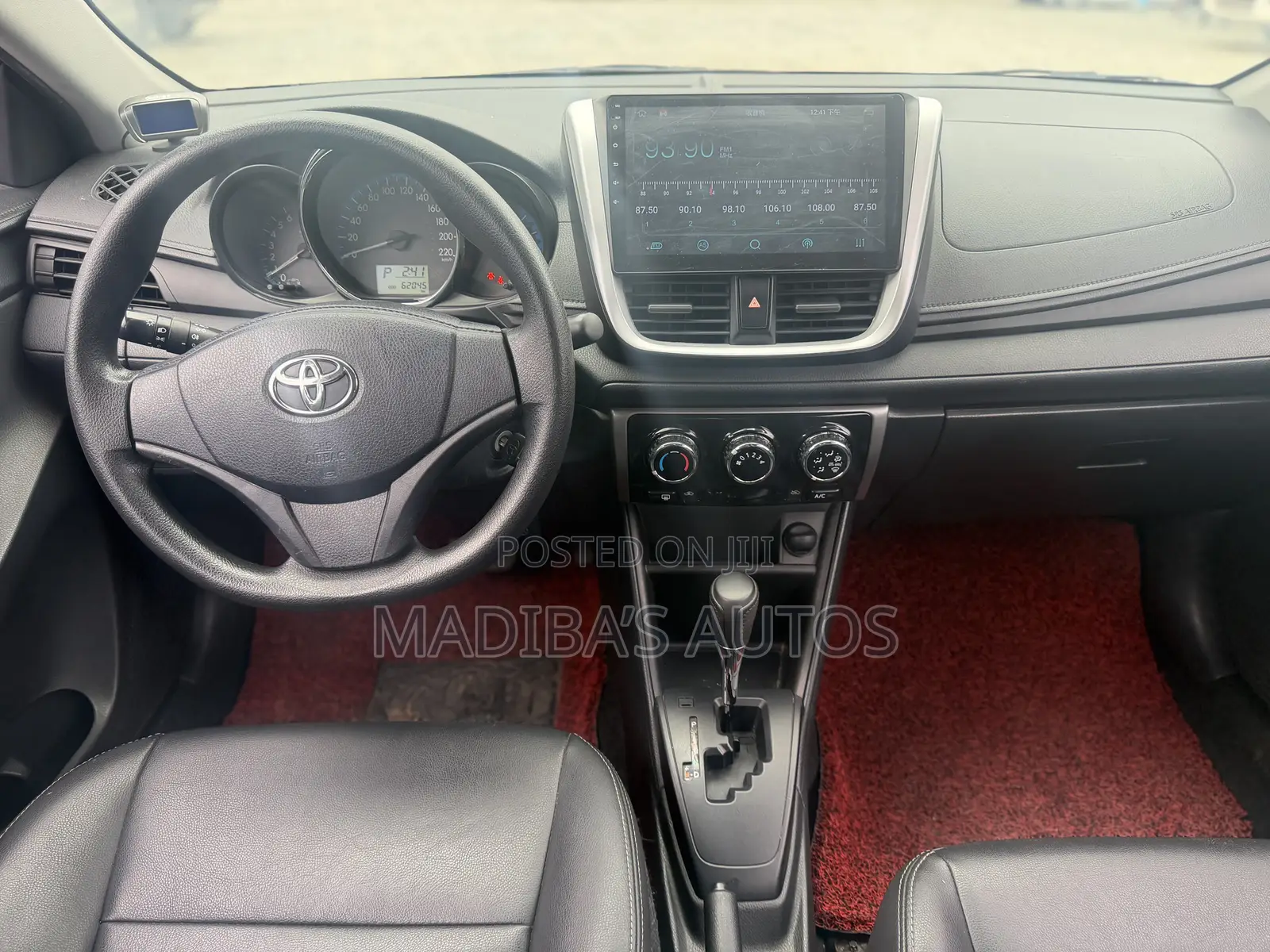 Toyota Vios 2018 Red