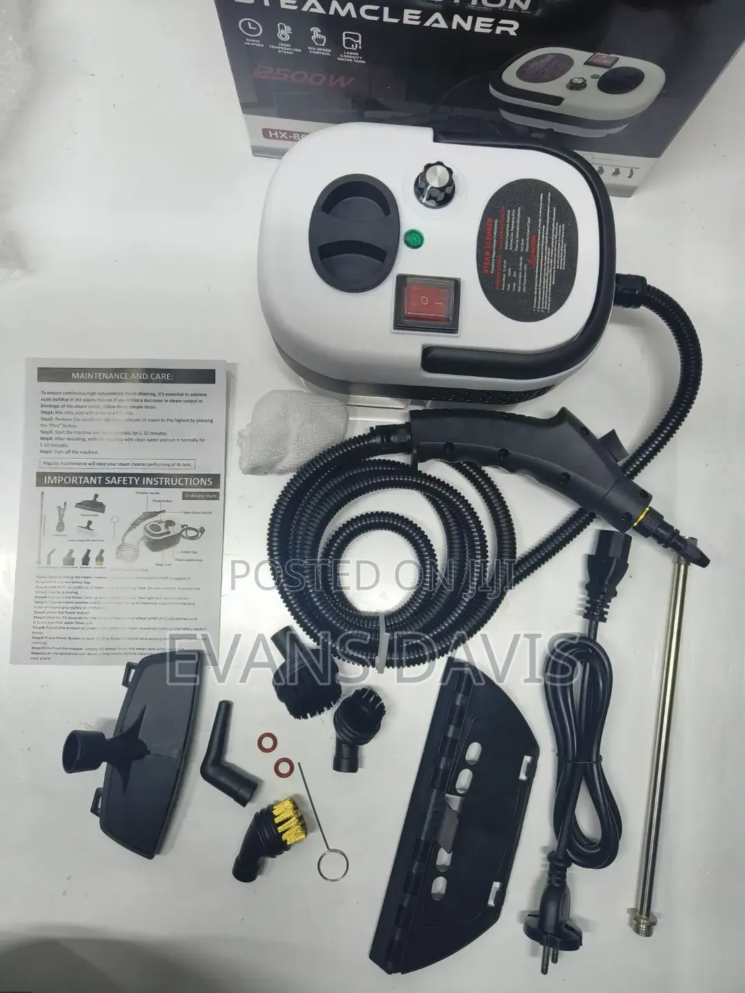 High Temperature Steam Cleaner ( Multi-Purpose)