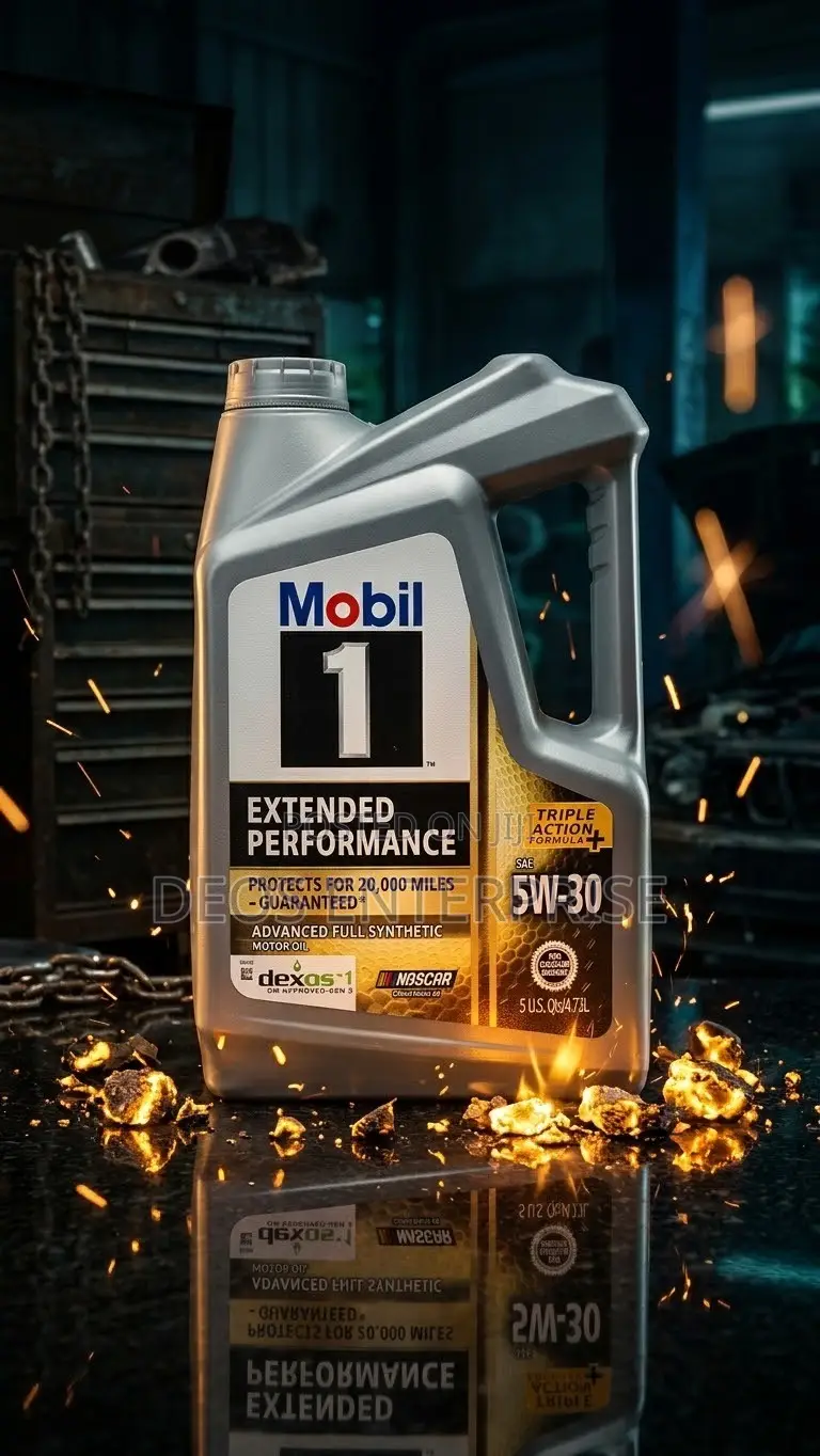 Mobil One Full Synthetic 5w-30 Engine Fluid