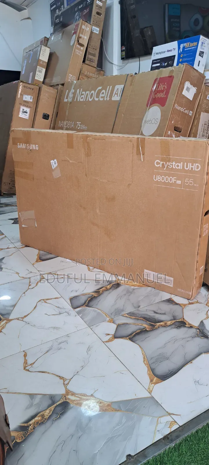 Samsung 55" Crystal UHD U8000F UHD Smart 4k European Type Airplay AI