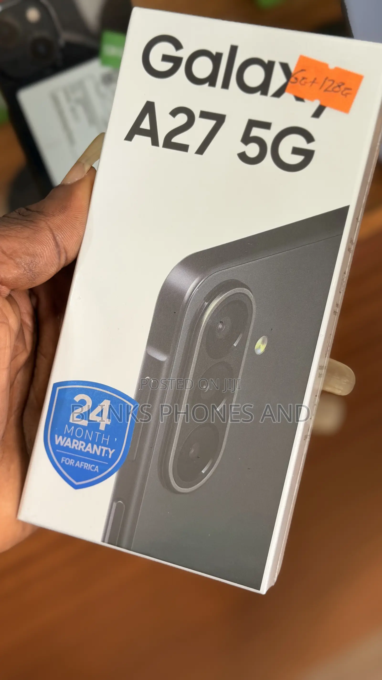 New Samsung Galaxy A27 128 GB Gold