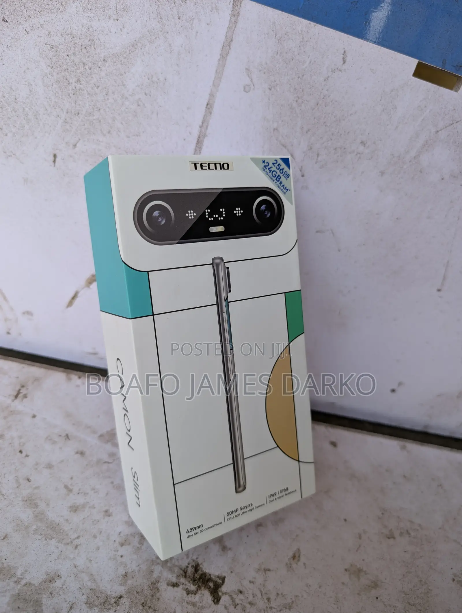 New Tecno Camon Slim 256 GB White