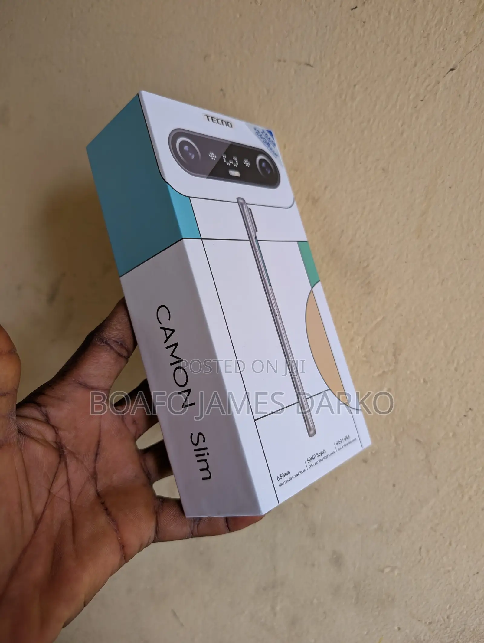 New Tecno Camon Slim 256 GB White