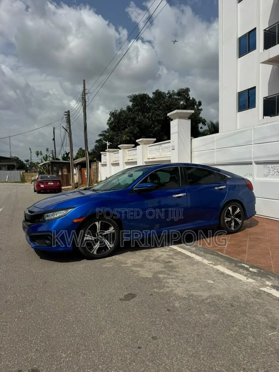 Honda Civic Touring 4dr Sedan (1.5L 4cyl) 2017 White