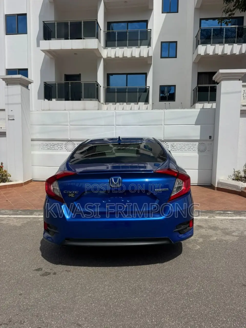 Honda Civic Touring 4dr Sedan (1.5L 4cyl) 2017 White