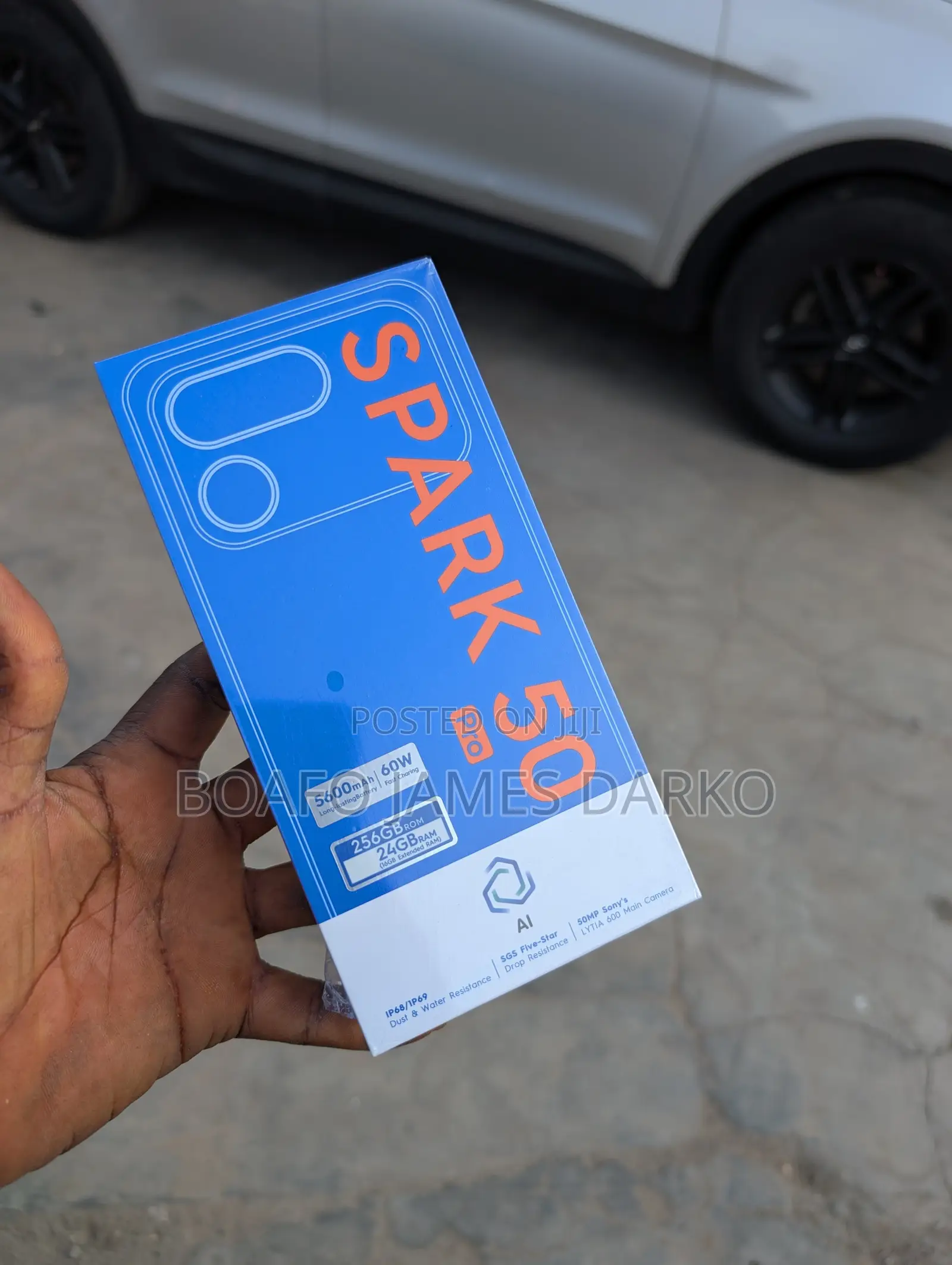 New Tecno Spark 50 Pro 256 GB Black
