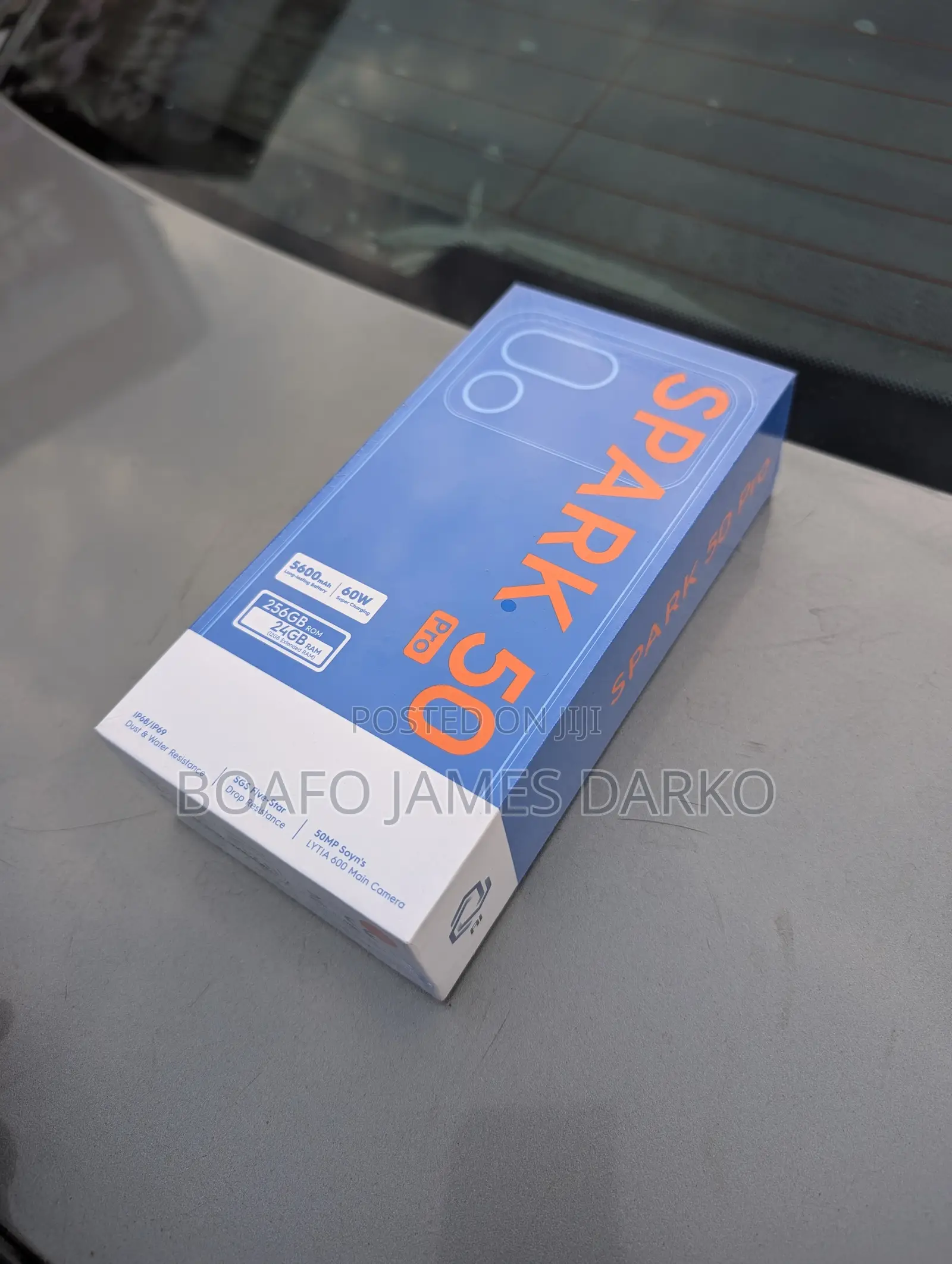 New Tecno Spark 50 Pro 256 GB Black