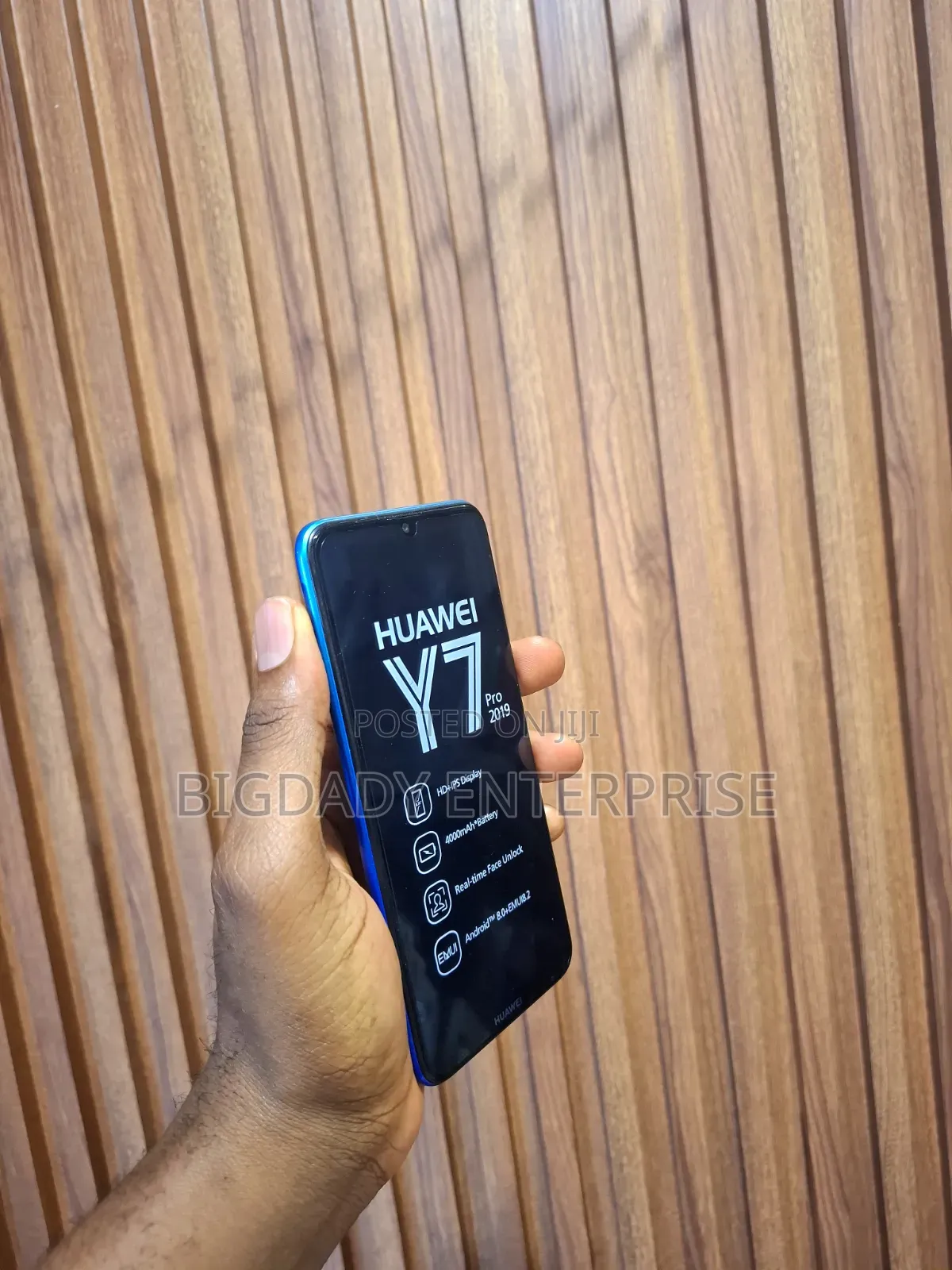 New Huawei Y7 Pro (2019) 128 GB Blue