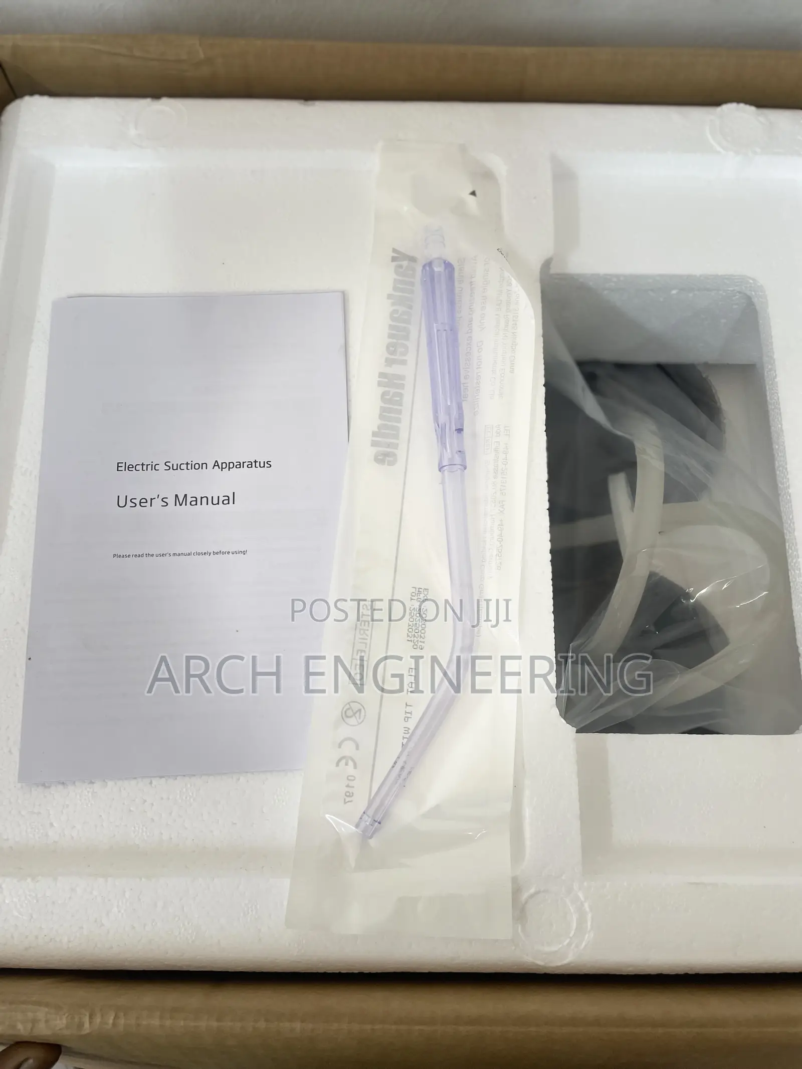 Highly Durable Electric Suction Machine With Accessories