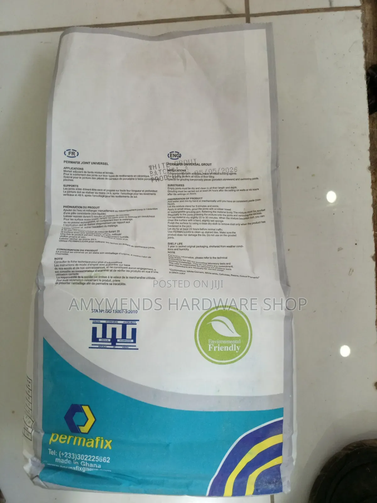 Permafix Grout Tiling Solution
