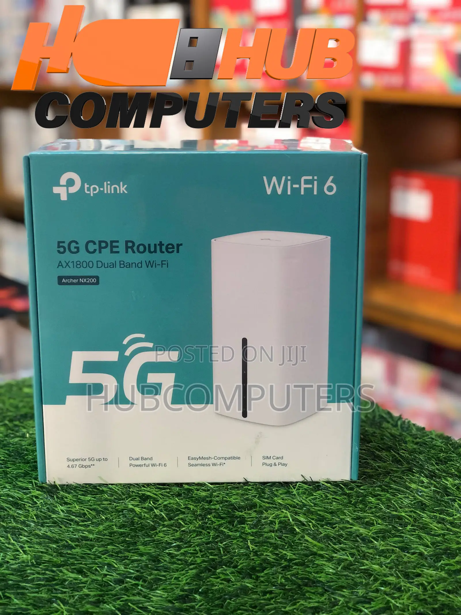 TP-Link Archer NX200 5G AX1800 Wireless Dual-Band Gigabit CPE Router