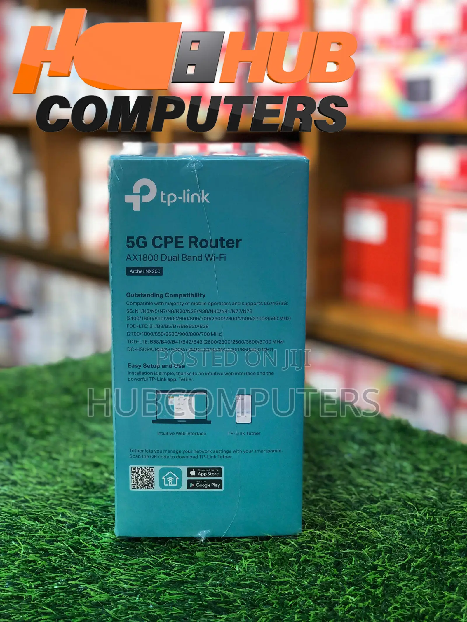 TP-Link Archer NX200 5G AX1800 Wireless Dual-Band Gigabit CPE Router