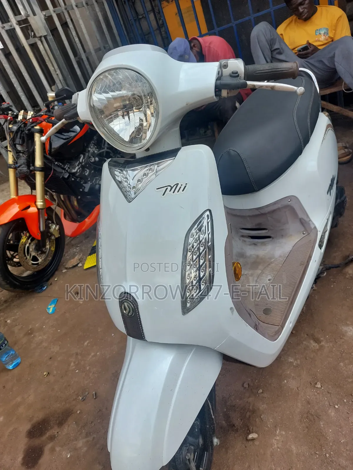 SYM Mio 2024 White