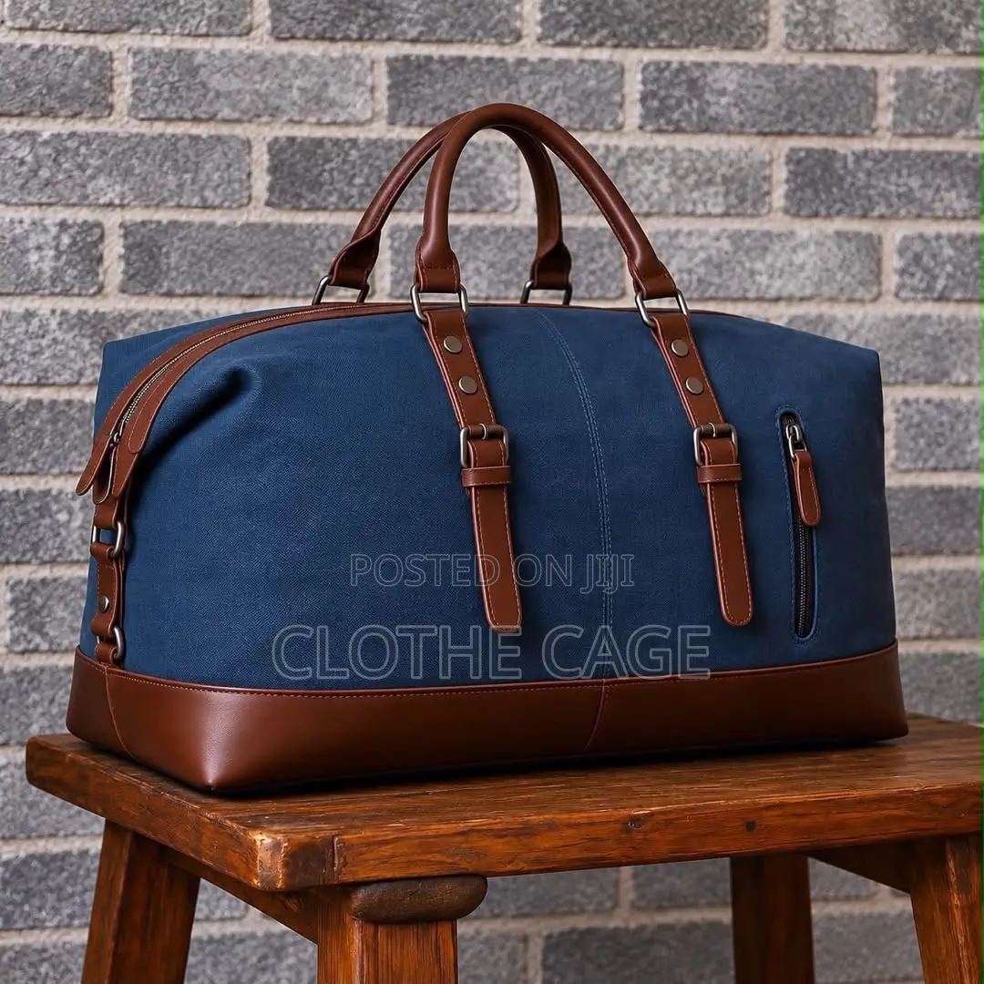 Solid Canvas Duffel Bags