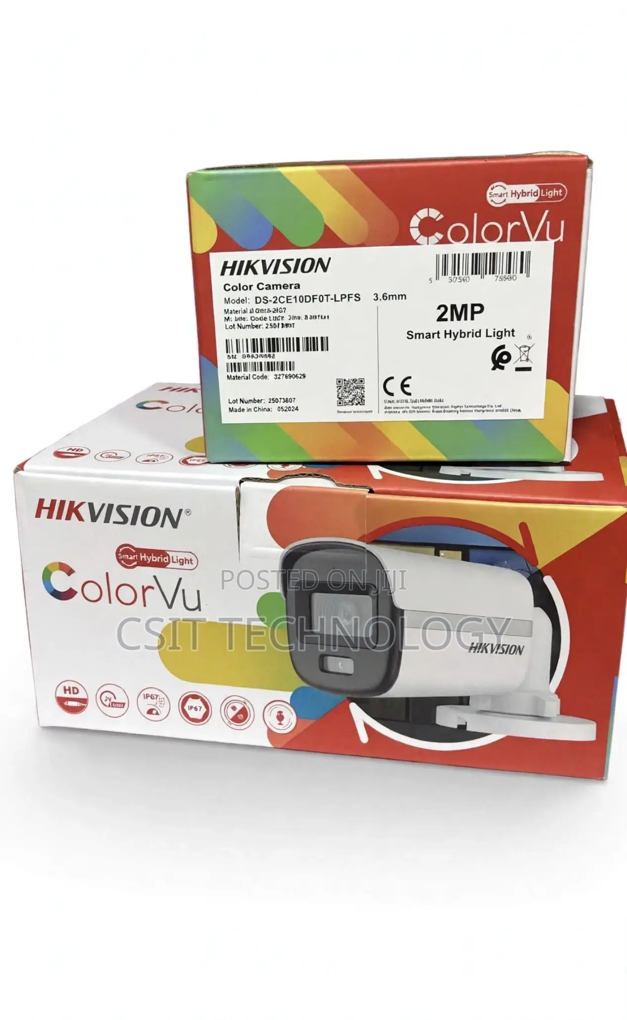 2mp ColorVu One Way Analogue Camera(DS-2ce10dfot-Lpts)