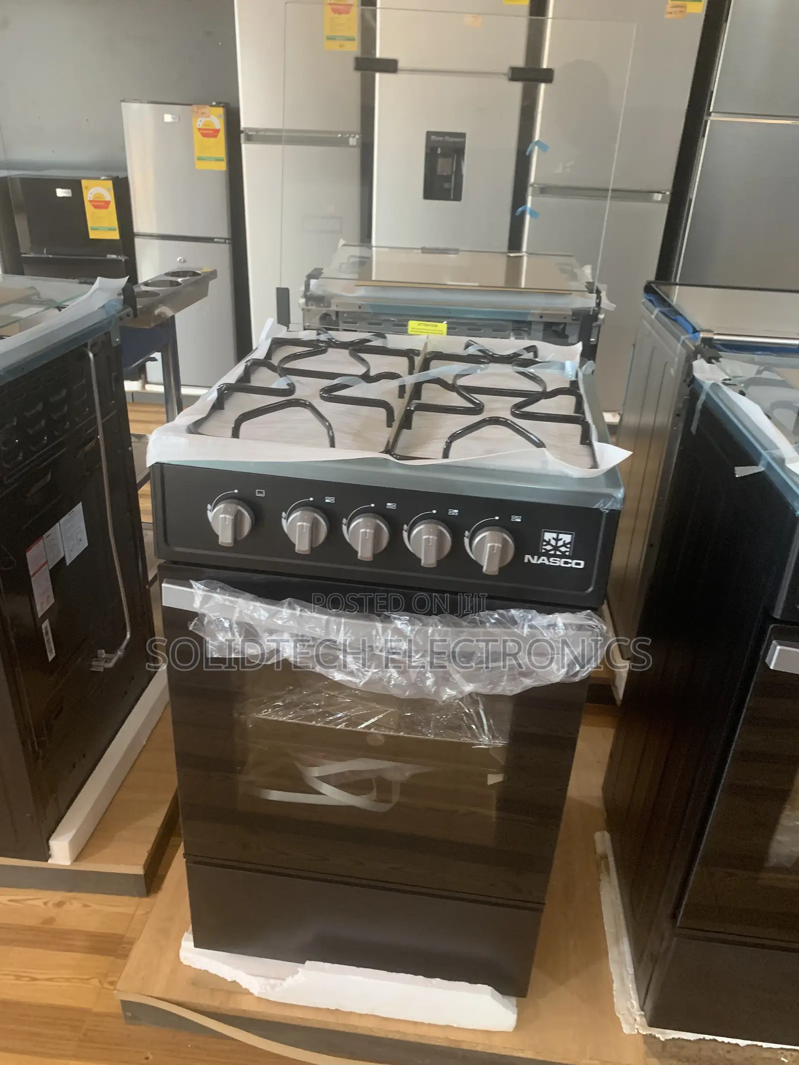 Nasco 4 Burner Gas With Oven, Perfect Working Condition