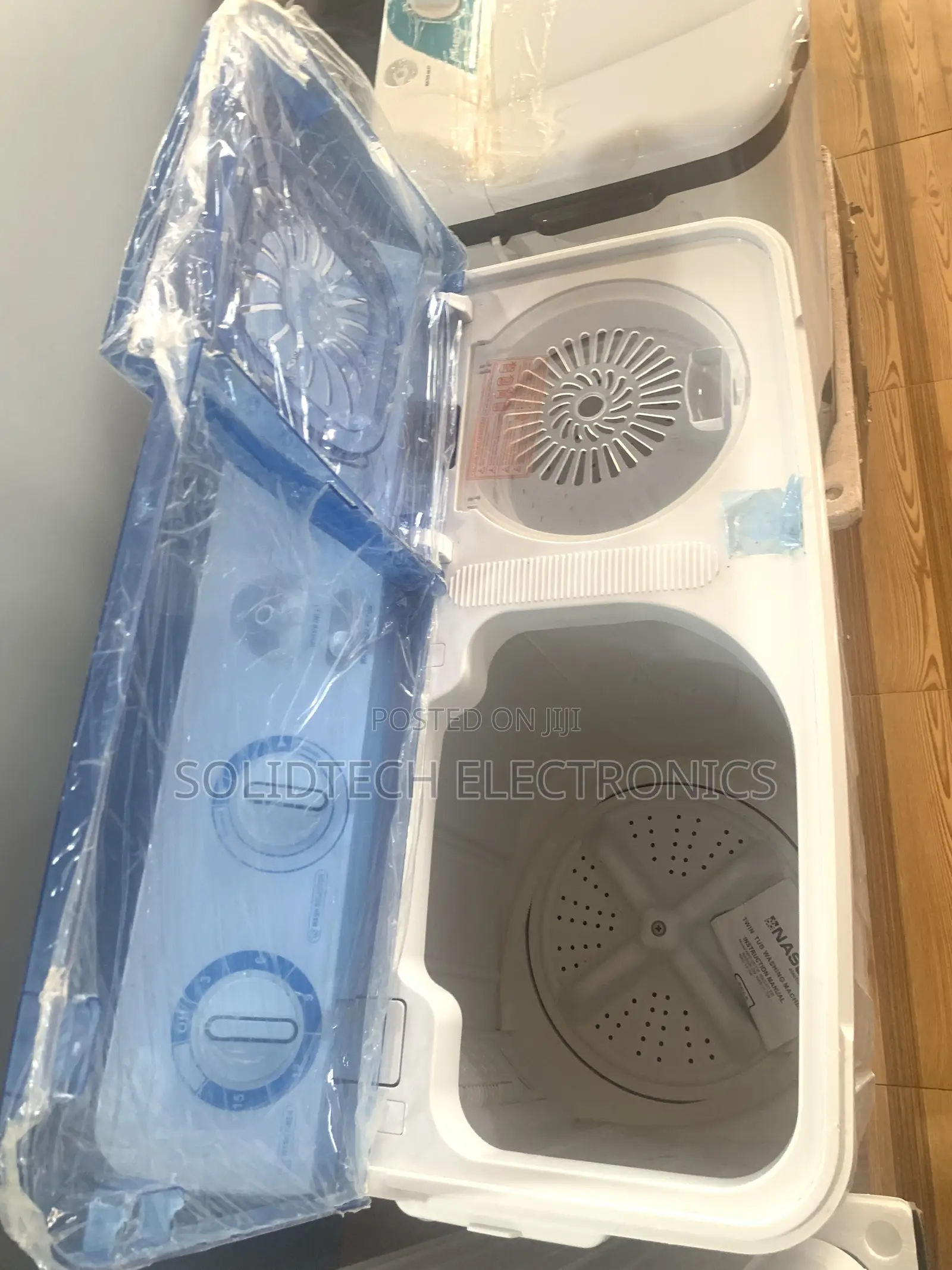 Nasco 7kg Twin Tub Semi-Automatic Whasing Machine Clean & Perfect.