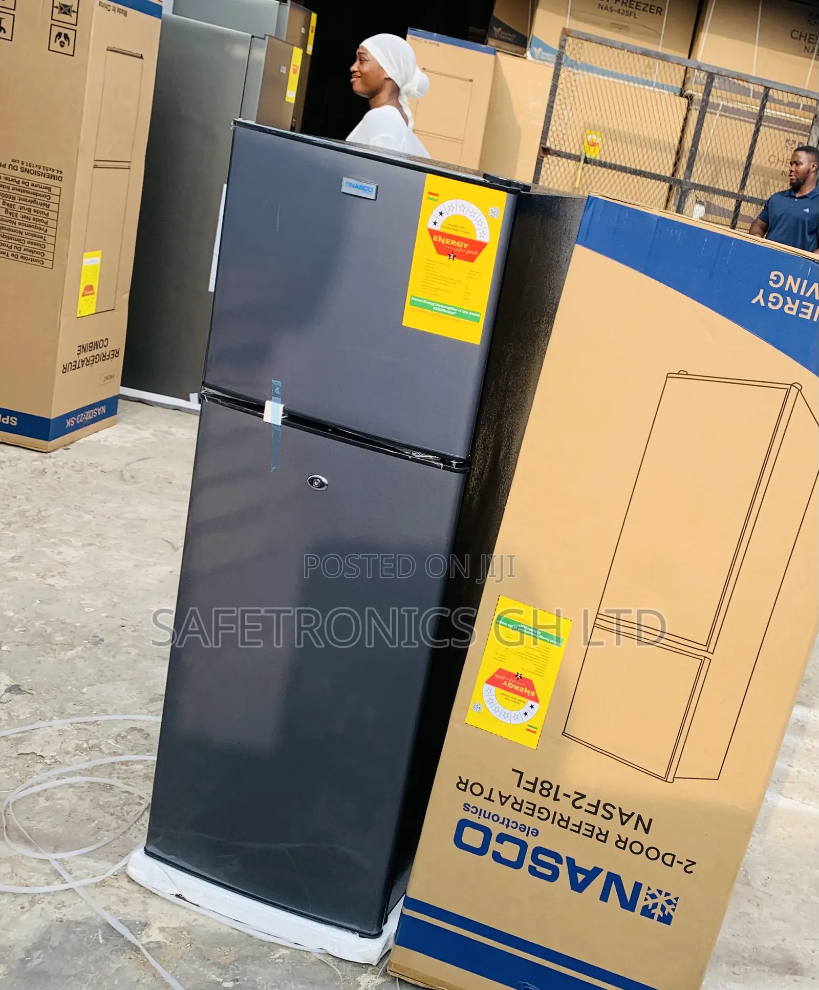 Chill Fusion Nasco 158L Nasf2-18fl Top Mount Fridge