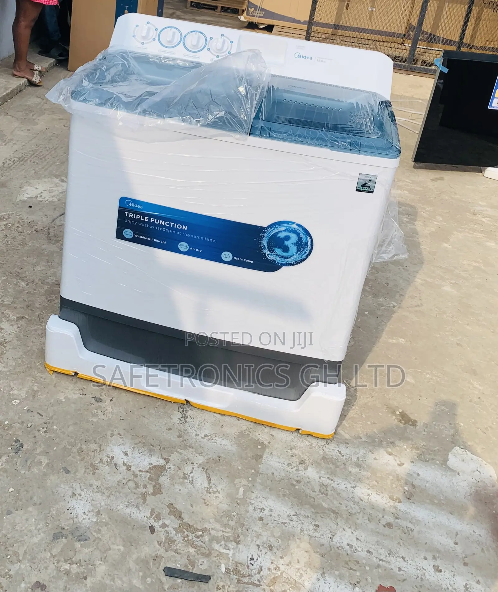 Super AquaElite 18kg Midea Twintub WashingMachine