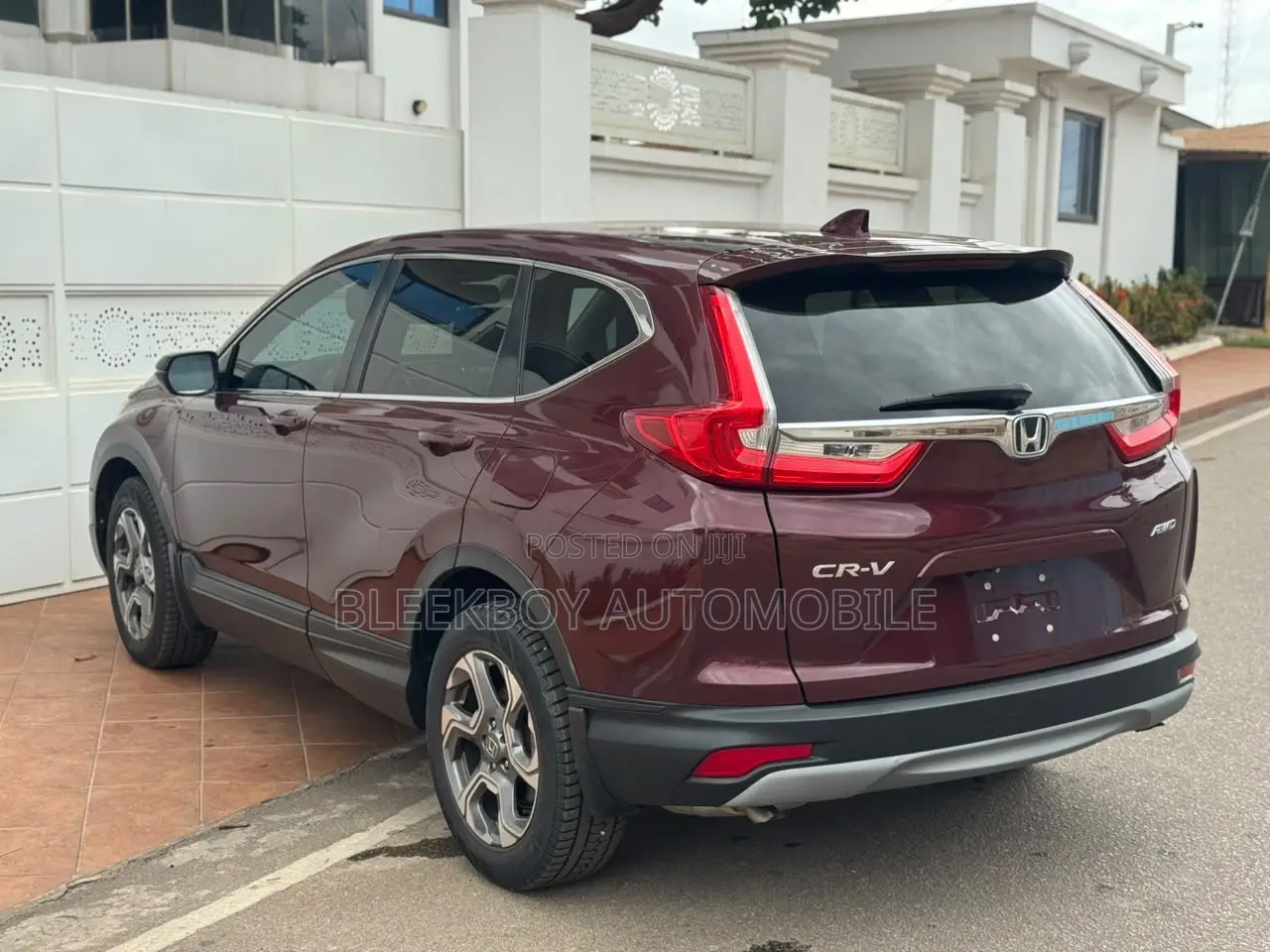 Honda CR-V EX-L AWD 2019 Burgundy