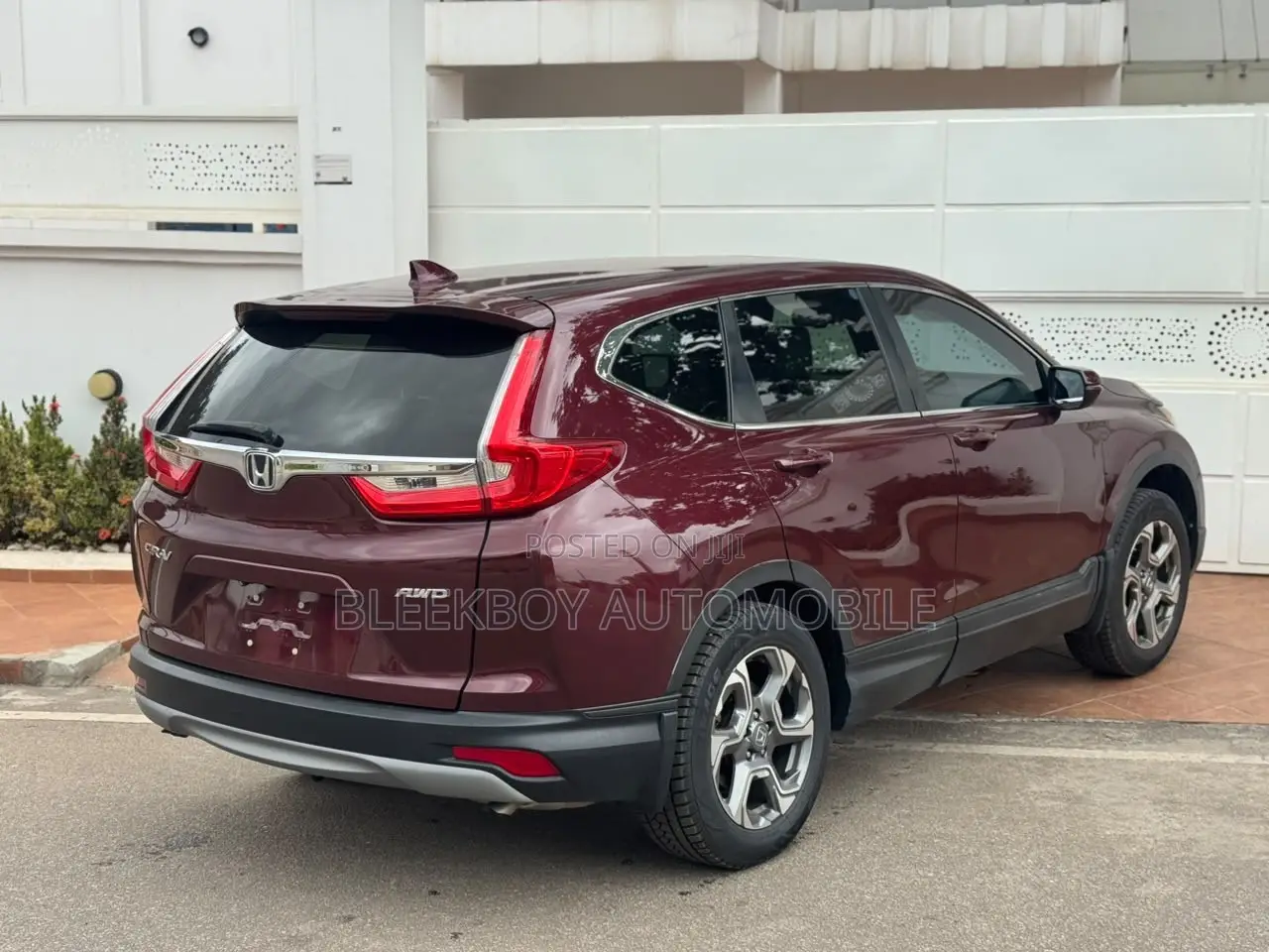 Honda CR-V EX-L AWD 2019 Burgundy