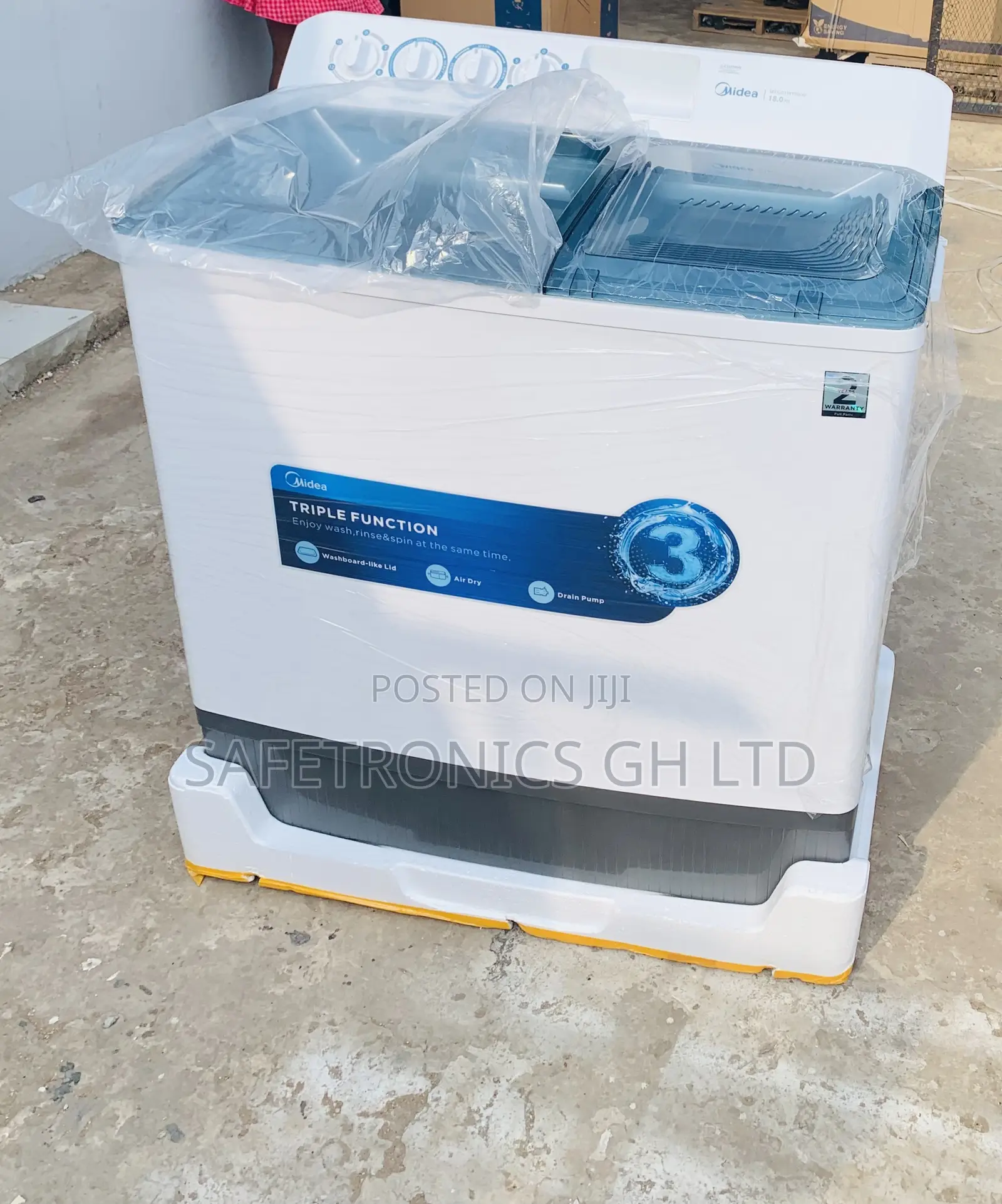 Midea Aqua-Point Twintub 18kg WashingMachine