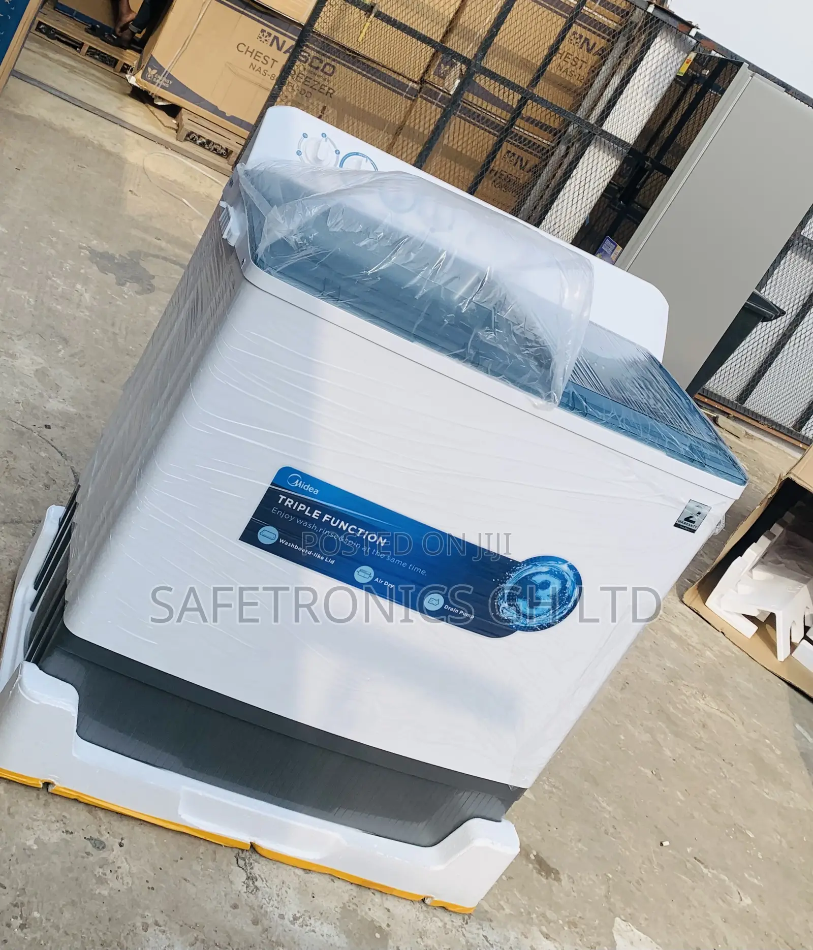 Long Midea Aqua Choice 18kg Twintub WashingMachine White