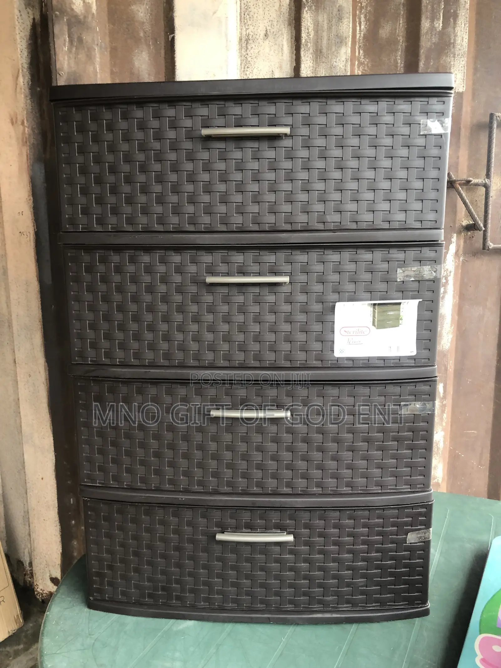 Sterilite 3 Drawer Weave Tower Plastic Storage From U.S.