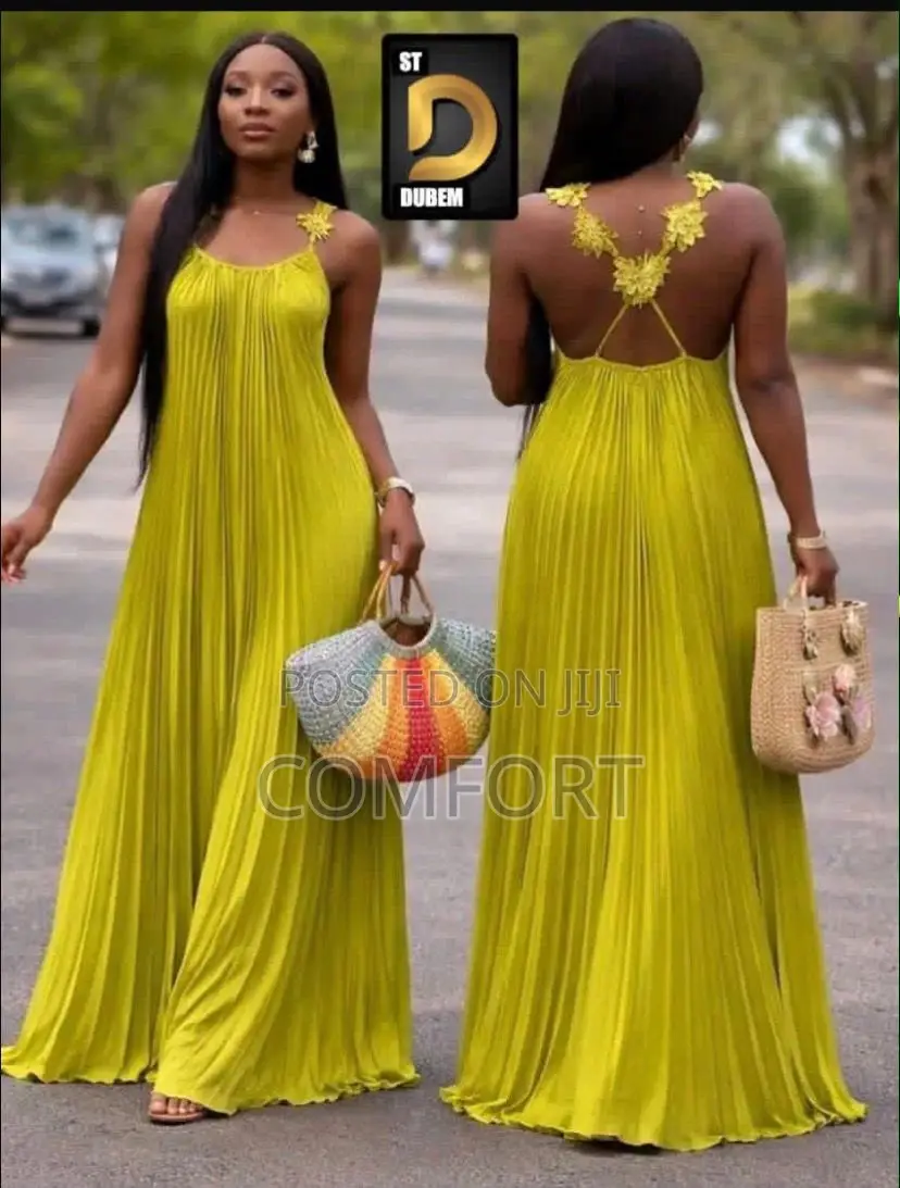 Elegant Long Dress Outfit Cloth