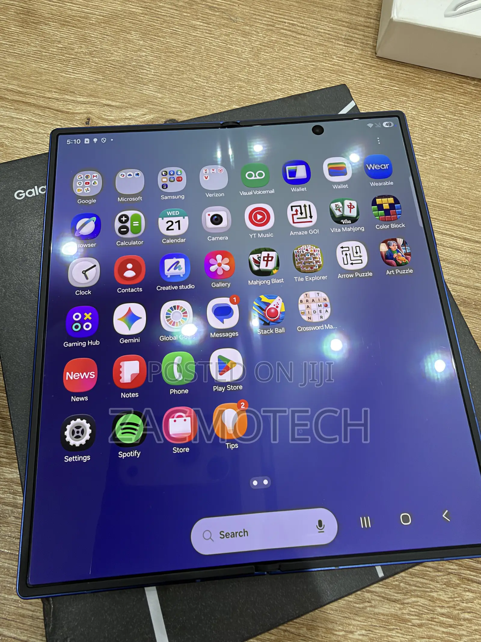 Samsung Galaxy Z Fold7 512 GB Blue
