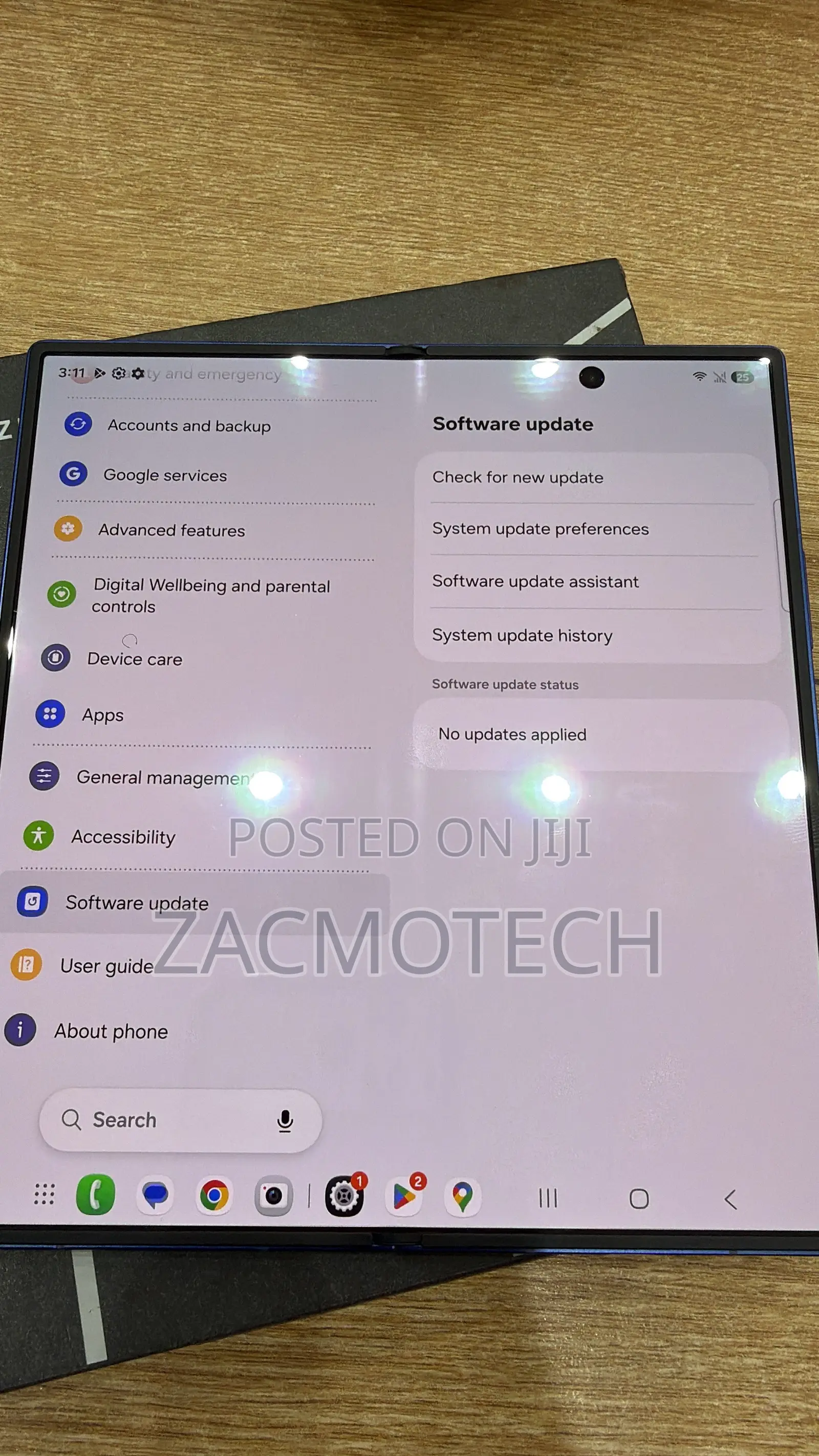 Samsung Galaxy Z Fold7 512 GB Blue