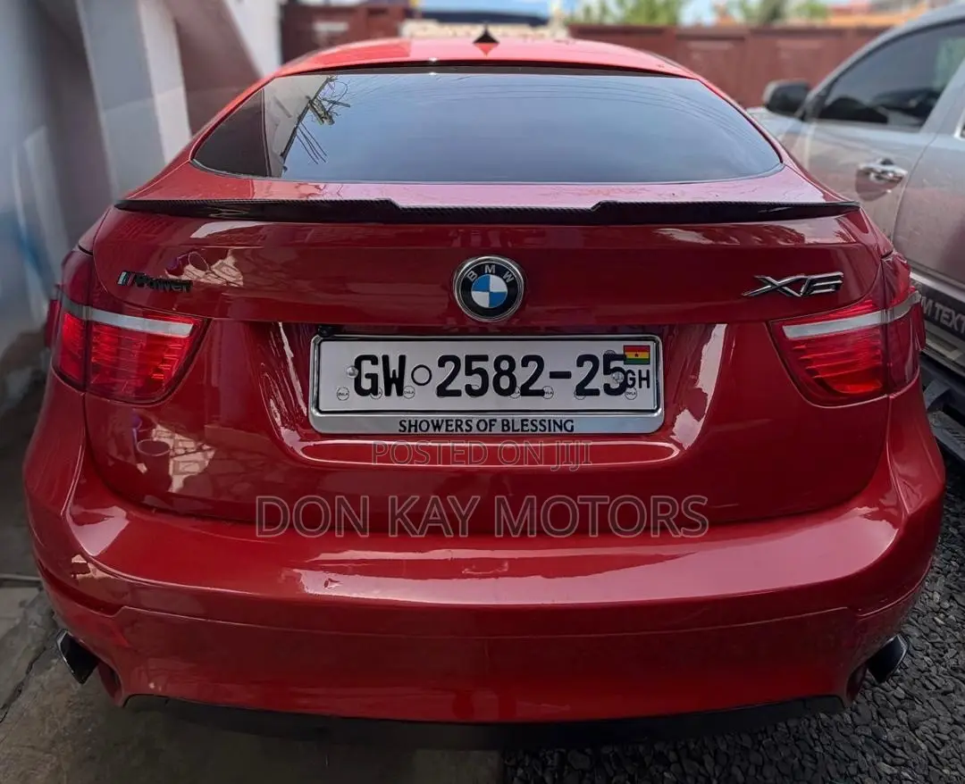 BMW X6 2014 Red