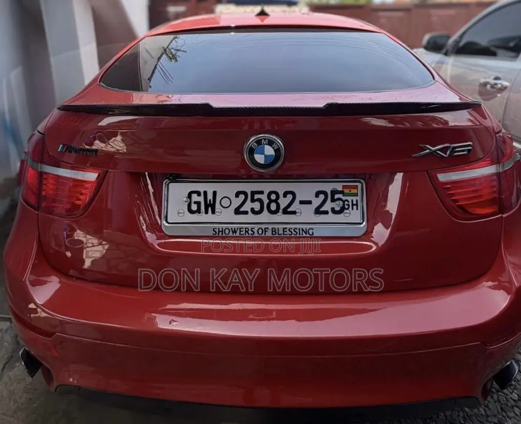 BMW X6 2014 Red