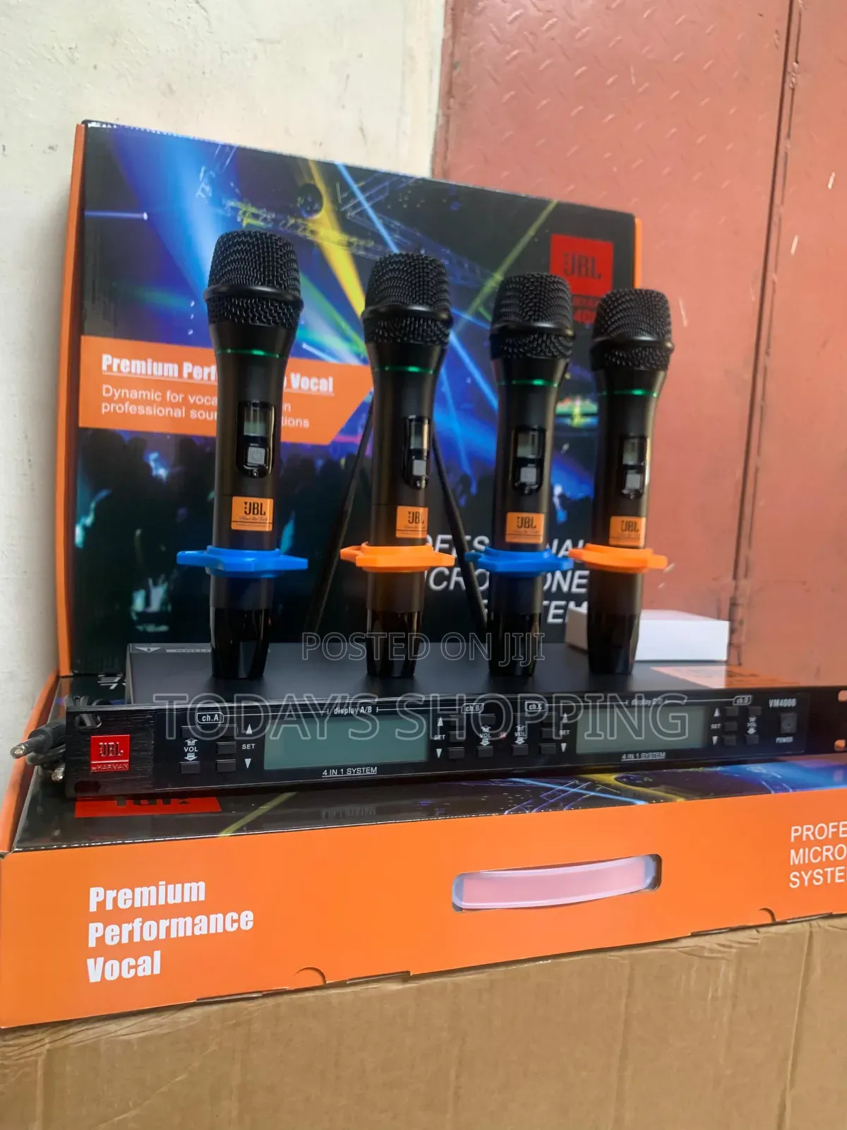 JBL Uhf 4-in-1 Wireless Microphone