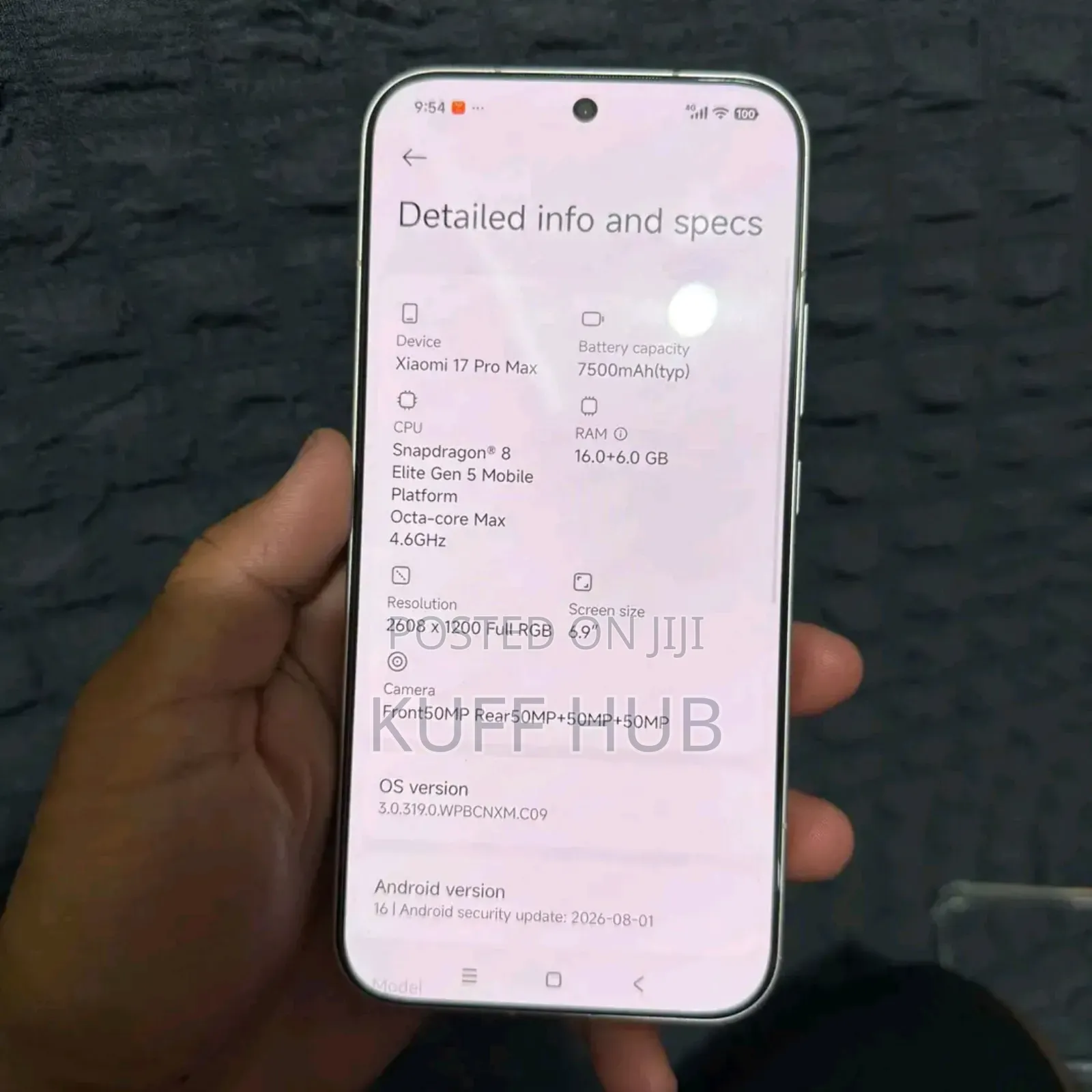 New Xiaomi 17 Pro Max 512 GB Gray