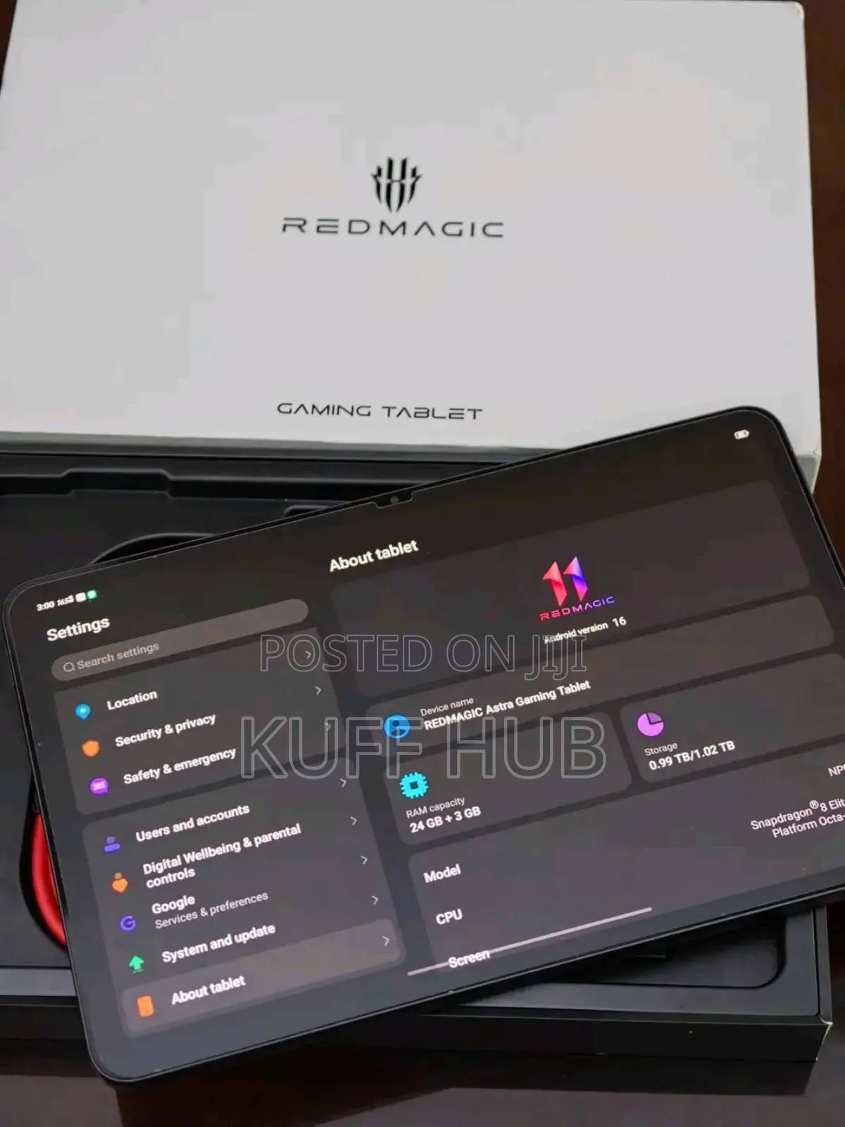 ZTE nubia RedMagic Astra 1 TB Beige