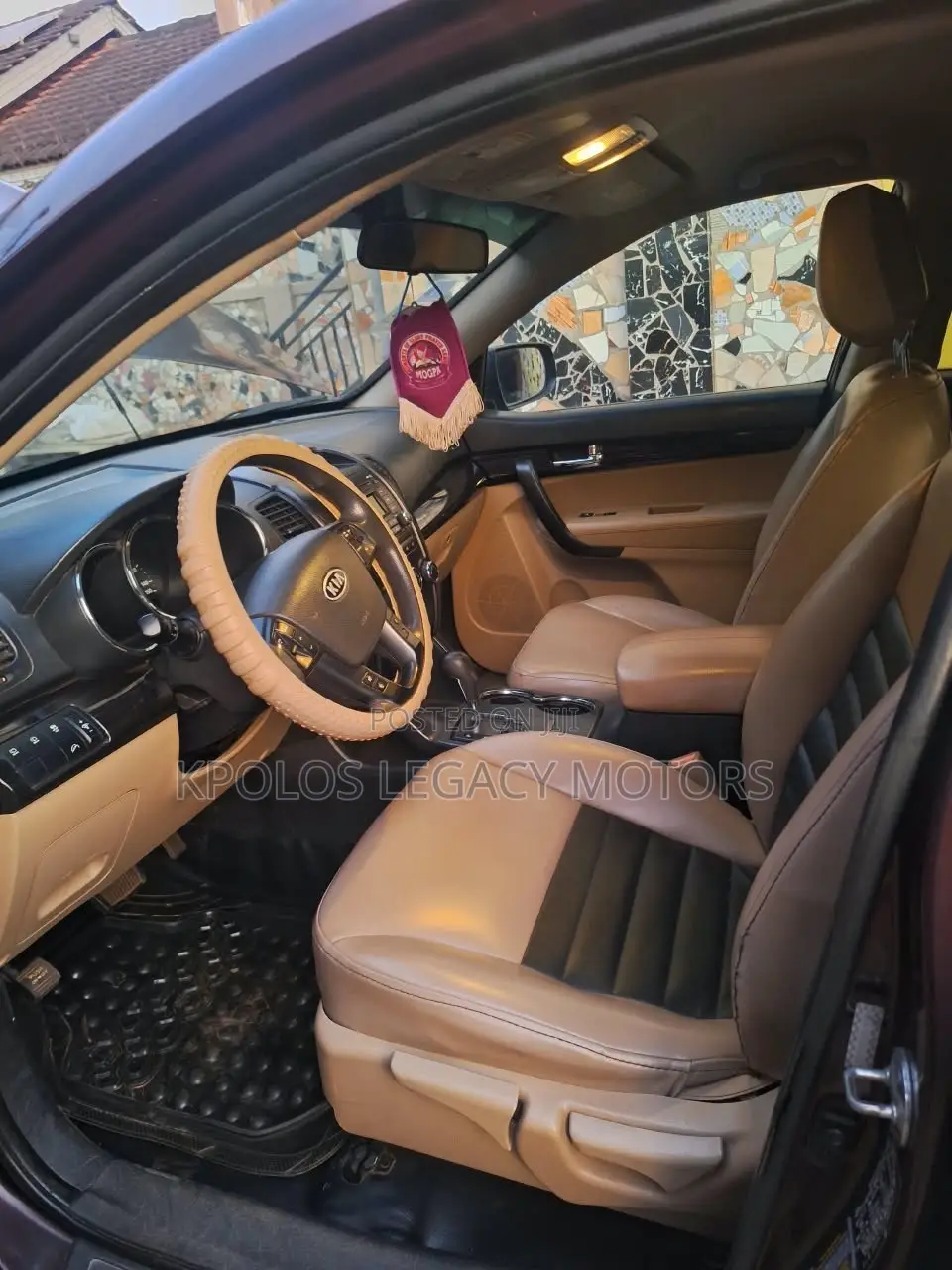 Kia Sorento 2.5 CDRi Automatic 2010 Burgundy